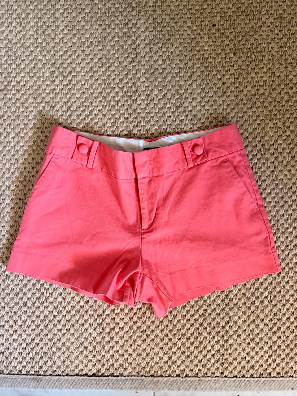 Banana Republic Coral Tailored Shorts Size 4